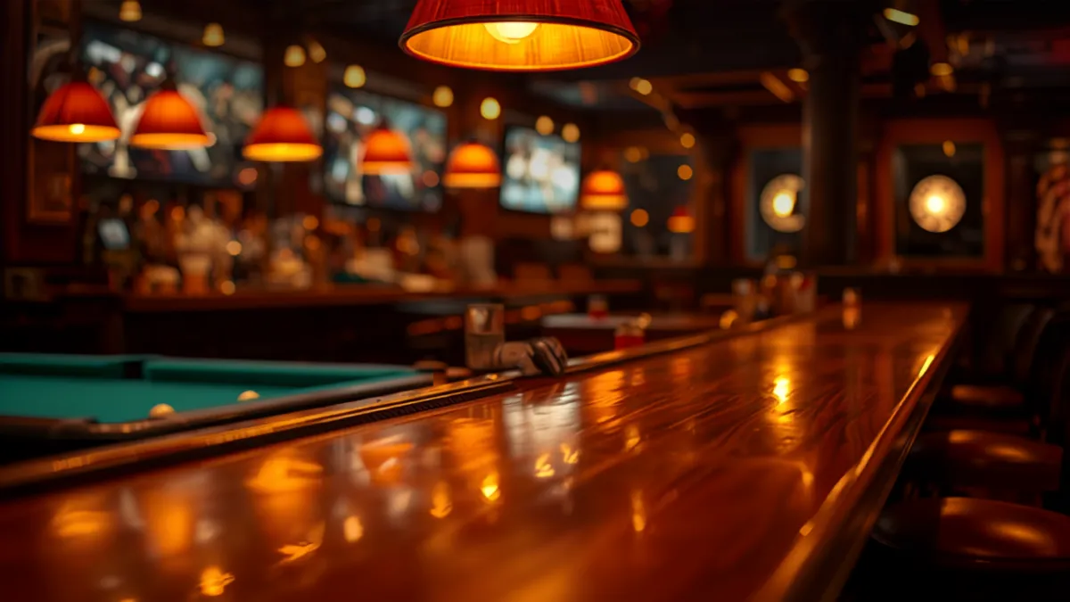 Eine Sportsbar — einer der Location-Typen, für die BookDinePlay gebaut ist